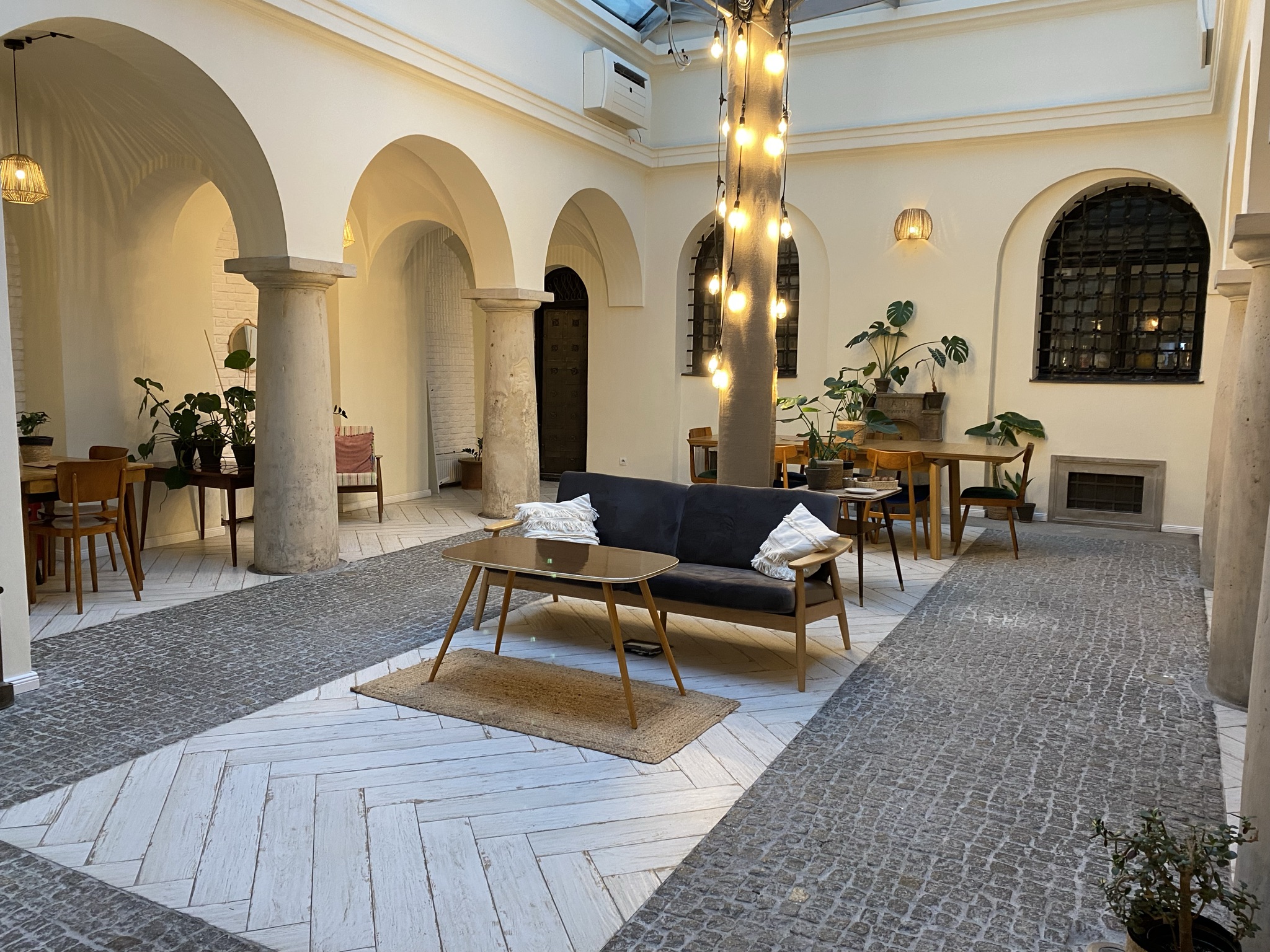 Wnętrze Kawiarni Patio
